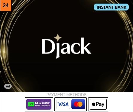 Djack – 100% up to €500 + 777 FS