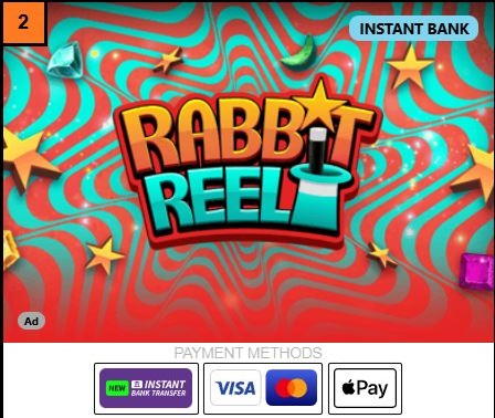 Rabbit Reel – €1,650 + 1,277 Free Spins