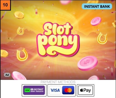Slot Pony – €1500 + 777 Free Spins